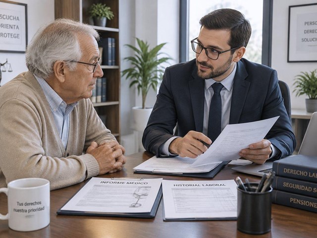 Reclamación de incapacidad permanente ante la Seguridad Social en Miño